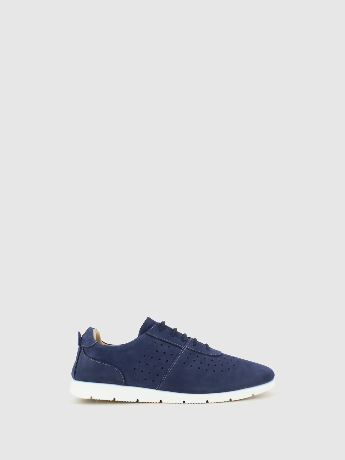 Darkwood Navy Lace-up Trainers